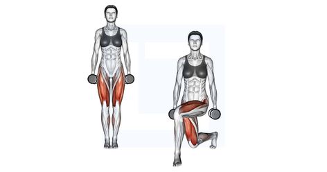 Lunges Benefits, Curtsey Lunge, Lunge Variations, Dumbbell Workouts, Glute Workouts, Quad Exercises, Bulgarian Split Squats, Split Squat, Reverse Lunges