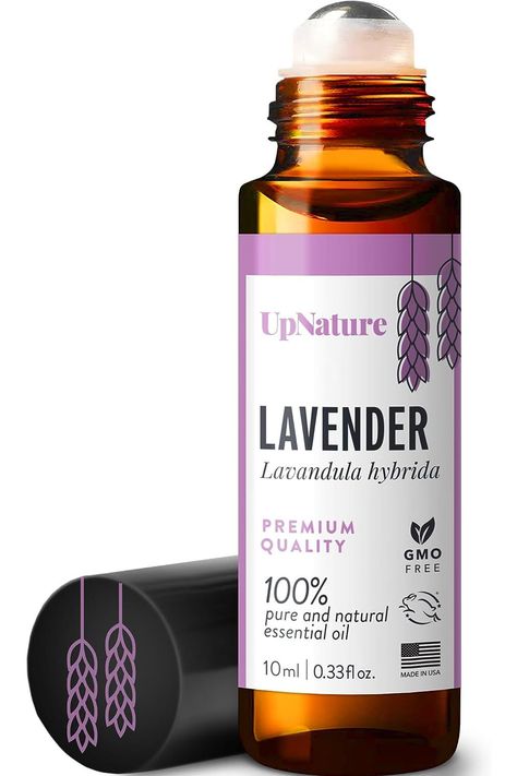 Calming Essential Oil Roll On by UpNature - for Sleep, Stress Relief, & Relaxation - Pure Lavender Essential Oils for Skin & Hair Growth #lavender #essentialoils #roller #witchy #pure #ad Lavender Oil For Hair Growth, Lavender Oil For Skin, Lavender Oil For Hair, Essential Oil For Skin, Men Essentials, Bath Kit, Essential Oil Roller Balls, Calming Essential Oils, Oil For Skin