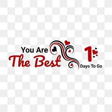 1day To Go Countdown, 1 Day To Go Countdown Birthday, 1 Month To Go Wedding Countdown Quotes, 1 Day To Go Countdown Wedding, Wedding Countdown Quotes, Countdown Wedding, Word Background, Countdown Quotes, One Day To Go