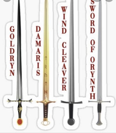 Wind Cleaver Manon, Sjm Swords, Throne Of Glass Fan Art Swords, Goldryn Throne Of Glass Tattoo, Goldryn Tattoo, Throne Of Glass Characters, Throne Of Glass Quotes, Throne Of Glass Fanart, Sara J Maas