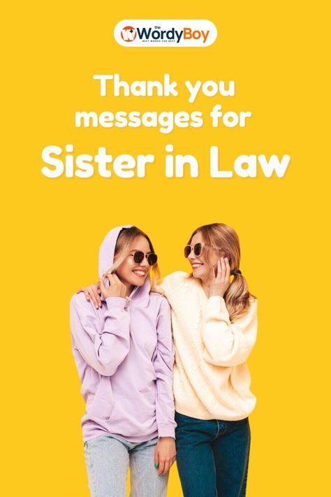 Thank You Messages For Sister In Law
Thank You Messages Message For Sister In Law, Sister In Law Captions For Instagram, Best Sister In Law Quotes, Happy Bday Sister, Letter To Sister, Sister In Law Quotes, Happy Friendship Day Quotes, Thank You Sister, Sister Love Quotes