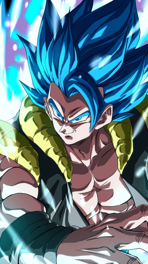 Gogeta Ssj Blue, Gogeta Blue, Dbz Wallpapers, Gogeta And Vegito, Goku Drawing, Dragon Ball Wallpaper Iphone, Dragon Ball Super Wallpapers, Reference Art, Dragon Ball Art Goku