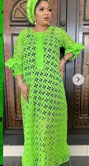 Dry Lace Styles, Cord Lace Styles, Nice Long Dresses, Free Gown, Chiffon Styles, Lace Kaftan, Gown Outfit, Kaftan Styles, Kaftan Gown