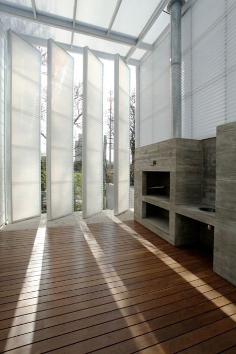 http://modernhepburn.tumblr.com/post/4132614349 Detail Arsitektur, Material Library, Third Place, Pivot Doors, San Gabriel, Sopot, Art Space, Wood Flooring, Barbacoa