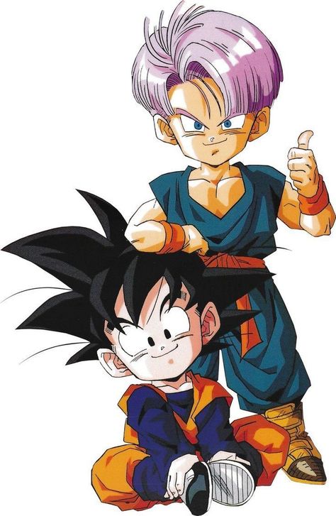 Goten And Trunks Wallpapers, Dragon Ball Trunks X Goten, Trunks Drawing, Trunks Y Goten, Trunks Tattoo, Trunks And Goten, Vegeta Y Trunks, Goten And Trunks, Dragon Ball Trunks