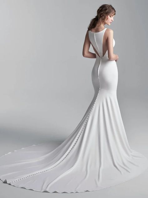 Wedding Dresses Kleinfeld, Sottero And Midgley Wedding Dresses, Sottero Midgley, Sottero And Midgley, Crepe Wedding Dress, Maggie Sottero Wedding Dresses, Kleinfeld Bridal, Designer Bridal Gowns, Maggie Sottero