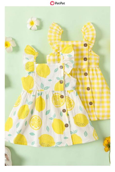 3 year baby girl dress design casual Baby Girl Frock Designs, Summer Frock Designs, Baby Frock Designs, Summer Frocks, Dresses Patterns, Girl Frock, Frocks For Babies, Kids Summer Dresses