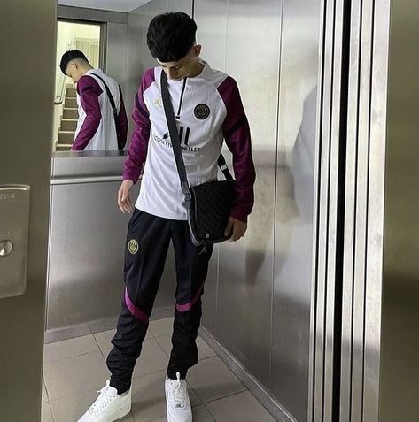 Psg Drip Outfit, Psg Drip Uk, Psg Tracksuit Drip Men, Psg Tracksuit Drip, Psg Tracksuit, Trainers Outfit, Drippy Outfit, Old School Fashion, Drip Outfit Men