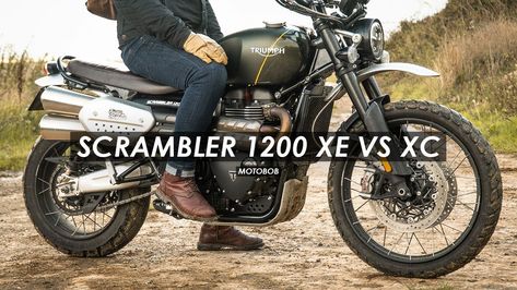 2019 Triumph Scrambler 1200 XE vs XC: Which Is Best? Triumph Scrambler 1200 Xe, Scrambler 1200 Xe, F Video, Triumph Scrambler, San Bruno, American Video, Custom Motorcycles, Educational Videos, Movie Trailers