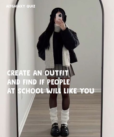 What To Wear With Leggings To School, Dress Up School Outfits, Make An Outfit Tiktok Game, Fits For School Aesthetic, School Field Trip Outfit, Cute Simple Winter Outfits, Chose An Outfit, Outfits For Picture Day, Cozy College Outfit