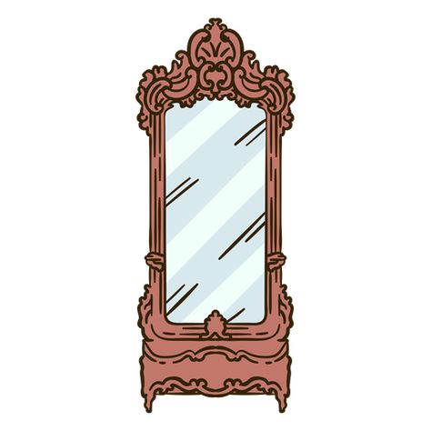 Dresser mirror ornate illustration #AD , #mirror, #ornate, #illustration, #Dresser Ornate Illustration, Mo Design, Dresser Mirror, Dressing Mirror, Electronic Media, Educational Projects, Layout Template, Room Art, Dresser With Mirror