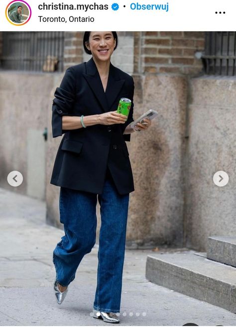 Silver Shoes Outfit, Gentle Woman, Blazer Street Style, Fashion Week 2024, True Winter, New York Fashion Week Street Style, A$ap Rocky, Winter Inspo, Mama Style