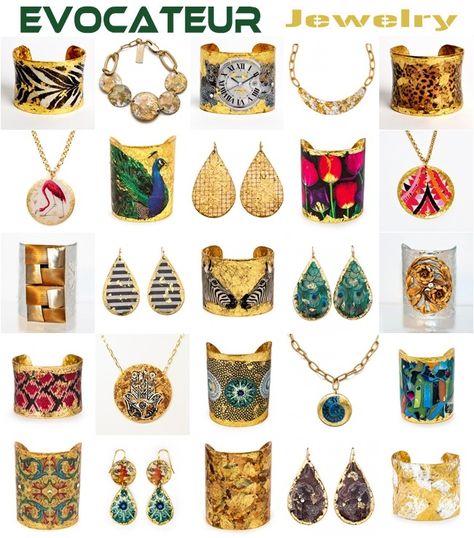 EVOCATEUR :: Ultimate jewelry crush | Evocateur jewelry, modern jewelry, jewelry trends Luxury Southwestern Collectible Jewelry, Bohemian Amber Czech Glass Jewelry, Ornate Jewelry Charms For Collectors, Bohemian One-of-a-kind Freeform Jewelry, Damascene Jewelry Spain, Gold Leaf Jewelry, Dazzling Jewelry, Razzle Dazzle, Leaf Jewelry