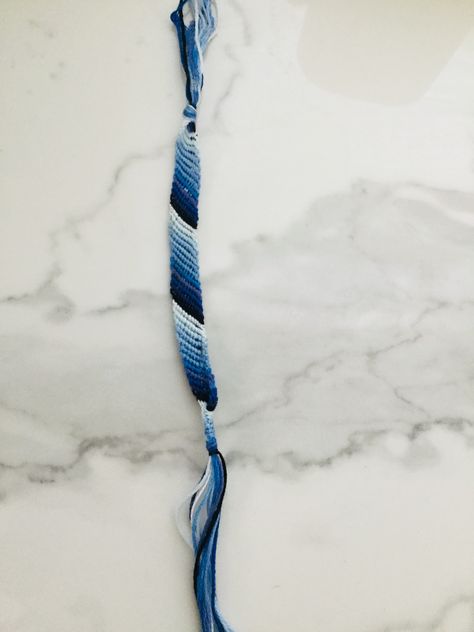 Blue And Black Friendship Bracelet, Candy Stripe Bracelet Colors, Friendship Bracelets Candy Stripe, Friendship Thread Bracelets, Candy Stripe Friendship Bracelet, Gifts For My Best Friend, Candy Stripe Bracelet, Stripe Friendship Bracelet, Blue Friendship Bracelet