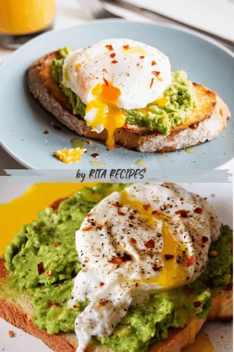 Treat yourself to a delicious and satisfying breakfast with this Avocado Toast paired with a perfectly poached egg! 🥑🍳 It's quick, easy, and oh-so-scrumptious! #AvocadoToast #PoachedEgg #BreakfastDelight #HealthyEating #MorningTreat Avocado Poached Egg Toast, Poached Eggs Avocado Toast, Avocado Toast Poached Egg, Avocado And Egg Breakfast, Avocado Egg Breakfast, Avocado Toast With Poached Egg, Avocado Egg Toast, Avocado Toast With Egg, Avocado Poached Egg