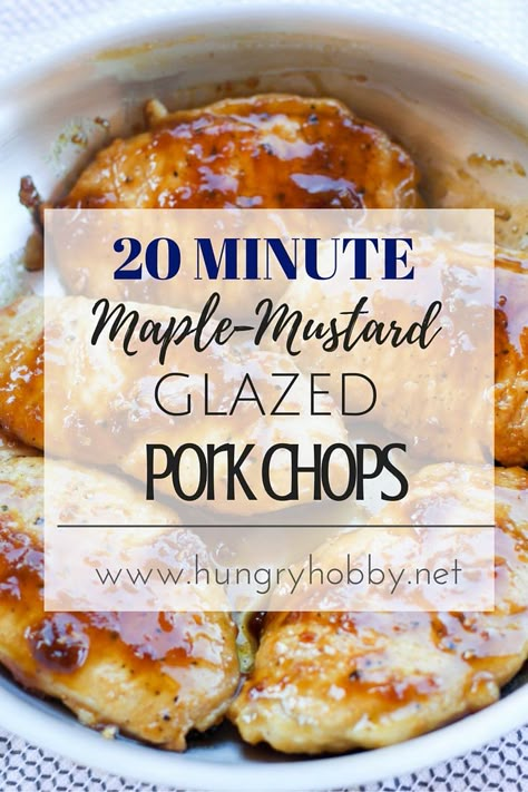 Pork Chops With Jammy Mustard Glaze, Honey Mustard Glazed Pork Chops, Maple Syrup Pork Chops, Maple Dijon Pork Chops, Maple Mustard Pork Tenderloin, Maple Mustard Pork Chops, Mustard Glazed Pork Chops, August Meals, Maple Glazed Pork Chops