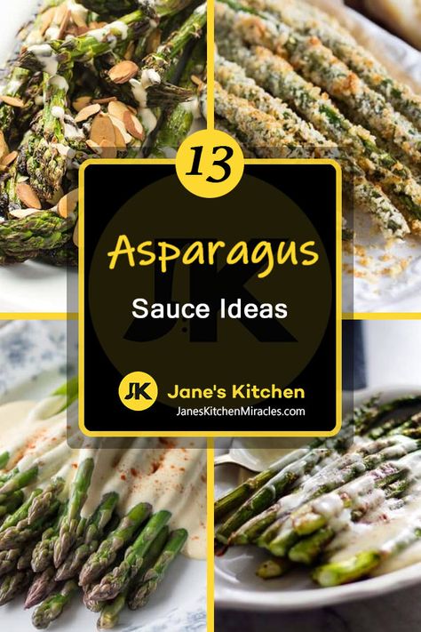 Sauce For Asparagus, Asparagus Sauce, Asparagus Dishes, Dips Recipes, Bearnaise Sauce, Parmesan Cream Sauce, Asparagus Fries, Steamed Asparagus, How To Cook Asparagus