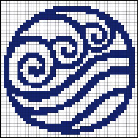 Atla Crochet Pattern, Avatar Tapestry, Avatar The Last Airbender Tapestry Crochet, Tapestry Crochet Atla, Avatar Tapestry Crochet, Avatar Crochet Patterns, Atla Pixelart, Atla Alpha Pattern, Avatar The Last Airbender Alpha Pattern