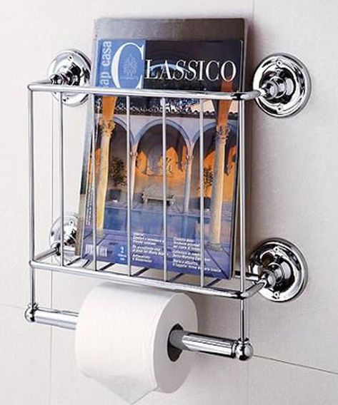 Toilet Paper Magazine, Wall Magazine Rack, Wall Magazine, Bathroom Countertop Storage, Recessed Toilet Paper Holder, Organize Bathroom Countertop, Tissue Paper Roll, Bathroom Vanity Storage, Tissue Paper Holder