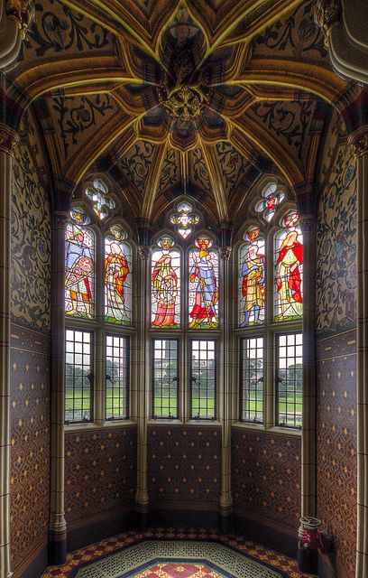 Cardiff Castle: "For a completely over-the-top clocktower with ingenious and extraordinary decorations, don't miss the one at Cardiff Castle. You may not be able to stay the night there, but the whole castle offers romantic eccentricity and flamboyant architectural detail on a grand and sometimes amazing scale." www.bradtguides.com Welsh Castles, Cardiff Castle, Castle Mansion, Famous Castles, Castles Interior, Stately Home, Gothic Architecture, Medieval Castle, Victorian Gothic