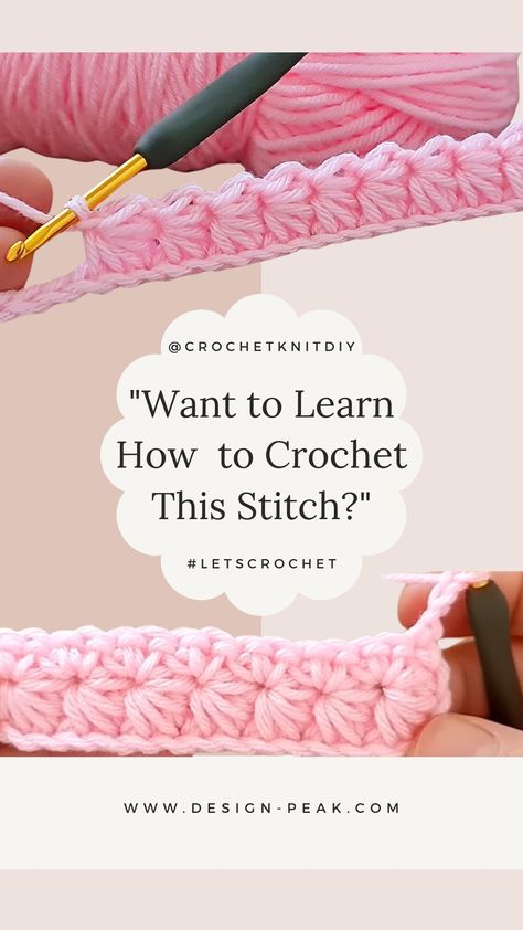 Beginners Welcome! Stitch Everyone Can Crochet – Tutorials & More Crochet 101, Easy Crochet Baby Blanket, Crochet Stitches Guide, Crochet Stitches For Blankets, Crochet Edging Patterns, Crochet For Beginners Blanket, Crochet Blanket Designs, Crochet Hexagon, Crochet Stitches Video