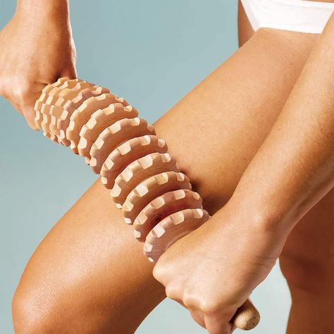 Amazon.com: JOYLETUS Curved Wood Roller for Stomach Cellulite,Wooden Therapy Massage Tools for Body Shaping,Wood Rolling Massager Stick for Back Pain Reilf, Muscle Knots,Lymphatic Drainage : Health & Household Thigh Sculpting, Muscle Roller Stick, Calf Cramps, Wood Massage, Body Roller, Muscle Knots, Muscle Roller, Leg Massage, Body Massager