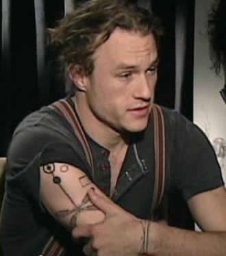 Heath Ledger Tattoo, Crescent Moon Tattoo Meaning, Tattoo Dragonfly, He Is Literally Me, Whimsical Moon, Md Fashion, Dragonfly Tattoos, Crescent Moon Tattoo, Heath Ledger Joker