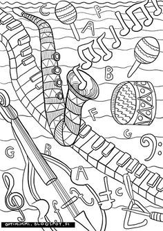 Music Coloring Pages, Music Coloring Sheets, Disney Princess Coloring Pages, Music Coloring, Princess Coloring Pages, Easy Coloring Pages, Disney Coloring Pages, Music Themed, Music Classroom