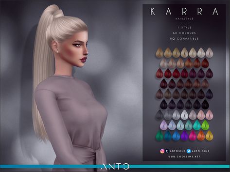 Long high ponytail Found in TSR Category 'Sims 4 Female Hairstyles' Sims 4 Tsr, Die Sims 4, Sims 4 Black Hair, Mod Hair, Pelo Sims, The Sims 4 Packs, Tumblr Sims 4, Sims 4 Dresses, Sims Four