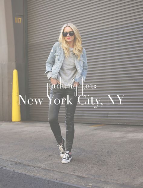 take a bite: Packing for New York Nyc Travel Outfit, Vacations Outfits, Travel Nyc, Nyc Baby, New York Summer, New York Outfits, Ny Trip, Black Leggings Outfit, Best Casual Outfits