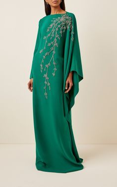 Maternity Dress Casual, Maternity Dresses Casual, Maternity Long Dress, Kaftan Designs, Pola Bordir, Kaftan Style, Mode Abaya, Muslim Fashion Dress, Embellished Gown