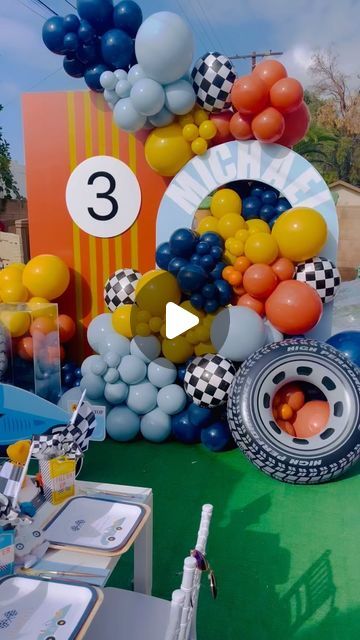 The Blue & White Cottage Co. on Instagram: "Start your engines! 🏁🚗 Celebrating Michael’s high-speed 3rd birthday last year with Roadster Mickey leading the way! From bumper cars to tattoo artists, balloon twisting, cotton candy, and popcorn, every detail was customized, down to the plates! 🎈✨ Bringing this racing dream to life was so much fun, and we’re ready to do it again! Ready to rev up your next celebration? Let’s bring your dream party to life! #RoadsterMickey #RacingBirthday #CustomPartyDesign #EventDesign #PartyPlanner #KidsPartyIdeas #LAEvents" Cars Birthday Party, Bumper Cars, Balloon Twisting, Dream Party, Cars Birthday Parties, White Cottage, Do It Again, Cars Birthday, Lead The Way