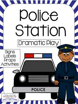 Need help creating an engaging dramatic play center that incorporates learning through play? This POLICE STATION/ DETECTIVE dramatic play center is just what you need to pretend to be an police officer or detective solving crimes and keeping us safe. No more boring learning centers, having to justi... Police Station Dramatic Play Free Printables, Police Officer Dramatic Play, Dramatic Play Police Station, Police Dramatic Play Preschool, Sports Dramatic Play, Police Dramatic Play, Preschool Community Helpers Theme, Preschool Olympics, Junior Detective