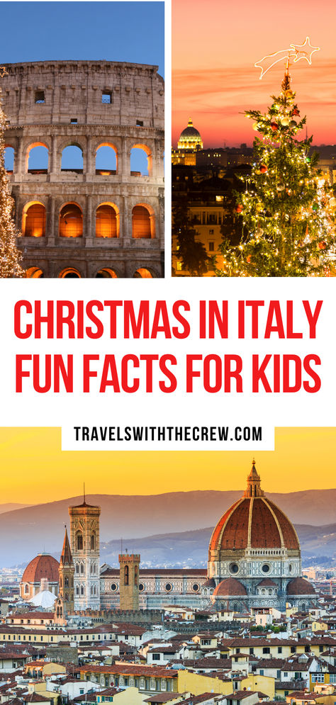 Italy is a country that has one of the longest Christmas traditions in Europe. The celebration starts on December 6th and lasts until January 6th. There are many different customs and origins for this long-standing holiday tradition, but they all stem from a desire to celebrate with family and friends. Italy Christmas Traditions, Christmas In Italy Aesthetic, Christmas In Italy Crafts For Kids, France For Kids, Italian Christmas Traditions, Keepers Of The Faith, Christmas In Rome, Italian Cooking Recipes, Italy For Kids