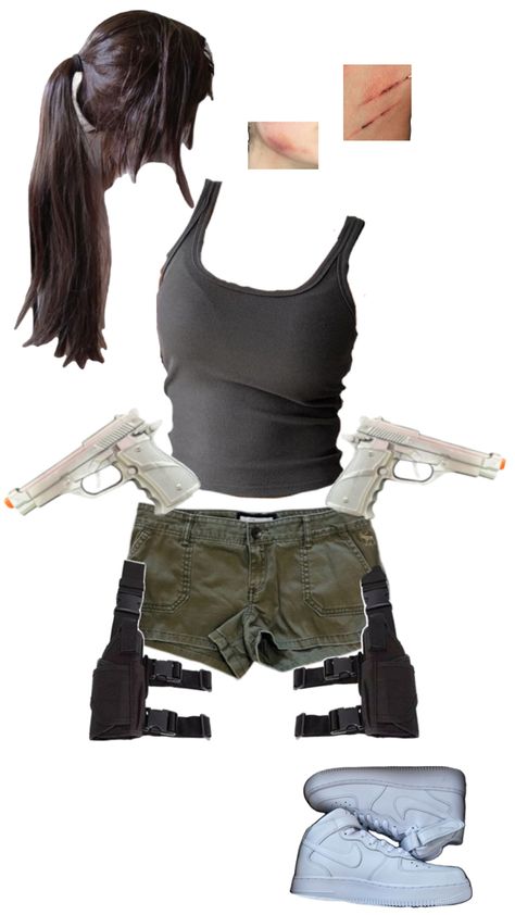 Laura Croft Costume, Laura Croft