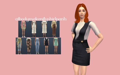 Sims 2 Maternity, Sims 3 Cc Finds, Maternity Outfits, 2 Girl, Sims Mods, Gaming Clothes, Sims 2, Sims 3, The Body Shop