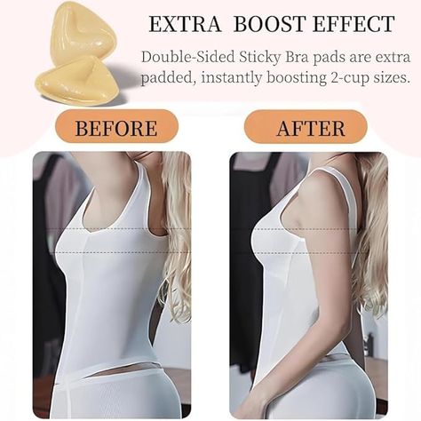 Ultra Boost Inserts Double-Sided Adhesive Pads Sticky Bikini Padding Inserts for Sports Bra Swimsuit Sports Bra Swimsuit, Instant Lifts, Bra Inserts, Sticky Bra, Breast Lift, Adhesive Bra, Double Sided Adhesive, Ultra Boost, Padded Bras