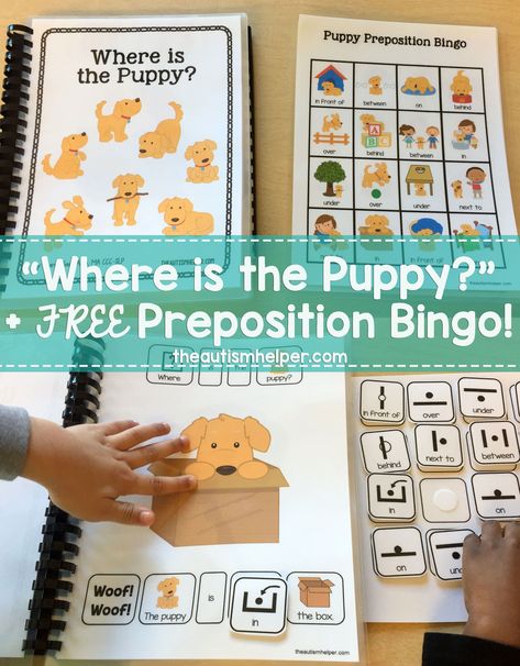 Preposition Activities, Preschool Speech Therapy, Preschool Language, School Speech Therapy, Language Therapy Activities, Speech Therapy Games, Speech Language Activities, Slp Activities, Preschool Speech