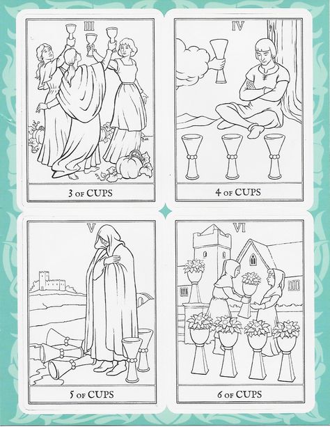 Tarot Colouring Pages, Harry Potter Coloring Pages, Minimalist Tattoo Ideas, Flower Tattoo Drawings, Sacred Science, Tarot Book, Tarot Tips, Happy Stones, Baby Witch