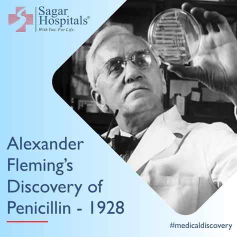 #Penicillin: An accidental #discovery that changed the course of #medicine and is now the most widely used #antibiotic in the #world. Penicillin was first discovered in 1928 by Alexander Fleming, Professor of Bacteriology at St. Mary's #Hospital in #London.  #healthcare #wellbeing #stayhealthy #SagarHospitals #Bangalore #India Alexander Fleming, Bangalore India, Bangalore, How To Stay Healthy, Health Tips, Disease, In London, Did You Know, Health Care