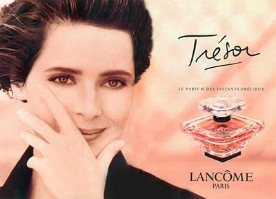 Isabella Rosellini for Tresor Jennifer Aniston Perfume, Tresor Perfume, Tresor Lancome, Lancome Tresor, Lancome Perfume, Classic Perfumes, Isabella Rossellini, Popular Perfumes, Perfume Ad