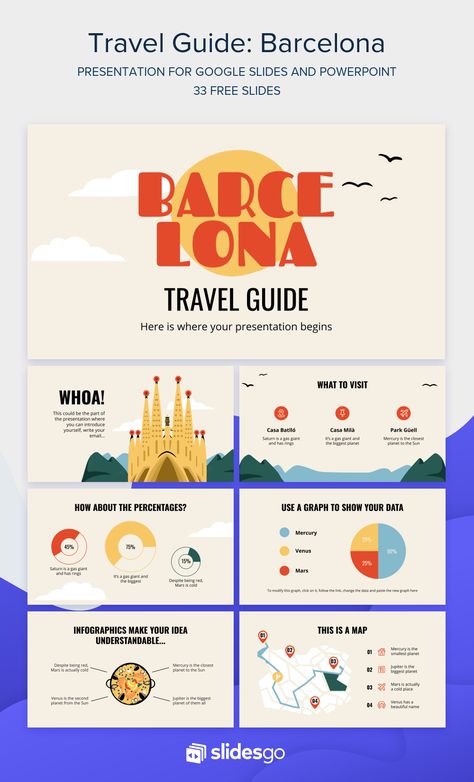 Travel Template Design, Travel Presentation, Proposal Layout, Grpahic Design, Theme Powerpoint, Powerpoint Slide Designs, Slides Design, Power Points, Powerpoint Design Templates