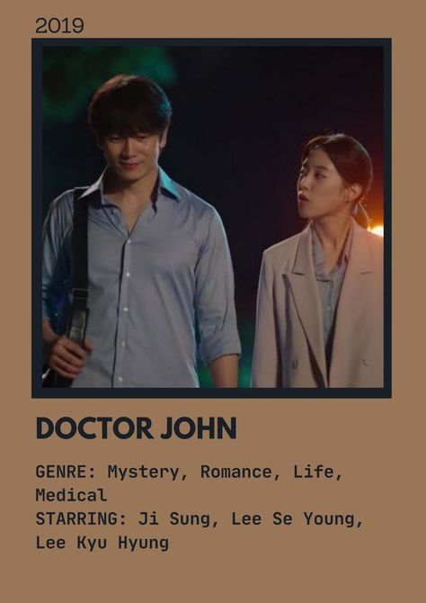 Doctor John Doctor John Kdrama Poster, Dr John Kdrama, Doctor John Kdrama, Dramas Aesthetic, Lee Kyu Hyung, Lee Yoomi, Doctor John, Kdrama Poster, Moon Lover