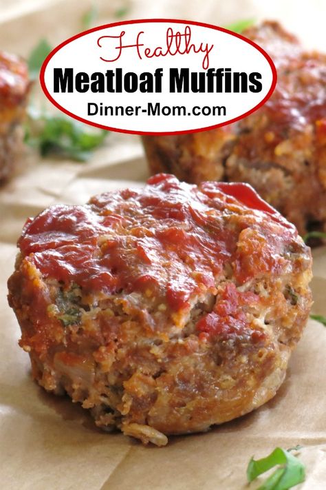 Healthy Meatloaf Muffins, Gourmet Meatloaf, Healthy Meatloaf, Meatloaf Muffins, Muffin Tin Recipes, Meat Appetizers, Loaf Recipes, Sloppy Joe, Healthy Muffins