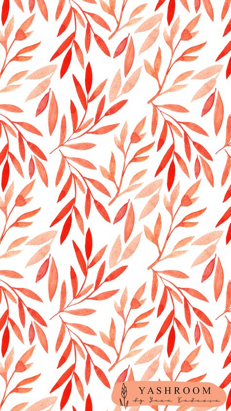 Illustration Tools, Wall Art Pattern, Autumn Patterns, Textile Fashion, Small Watercolor, Pattern Design Inspiration, Autumn Pattern, Textile Pattern Design, Drawn Illustration