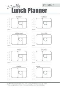 Bentgo Kids Lunch Box Weekly Meal Planner Template Bentgo Kids Lunch Ideas Kindergarten, School Lunch Menu Template, Lunch Planner Printable, Bentgo Kids Lunch Ideas, School Lunch Planner, Autumn Snacks, Bento Box Lunch For Adults, Healthy Bento Lunches, Baby Meal Plan