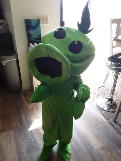 Pea Shooter Costume for Kids Peashooter Costume, Pea Shooter, Costumes For Boys, Zombie Attack, Zombie Costume, Costume Store, Plants Vs Zombies, Velour Fabric, Free Event