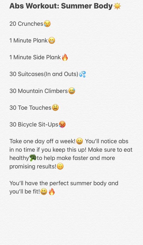 Workout Notes, Abb Workouts, Quick Ab Workout, Stomach Abs, Quick Abs, Workout Program Gym, Ab Routine, Notes App, Routine Tips