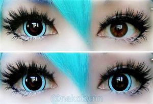 Color Contacts, Kawaii Makeup, We Are Closed, Blue Ring, Cosplay Makeup, Colored Contacts, Contact Lenses, Makeup Tips, Halloween Party