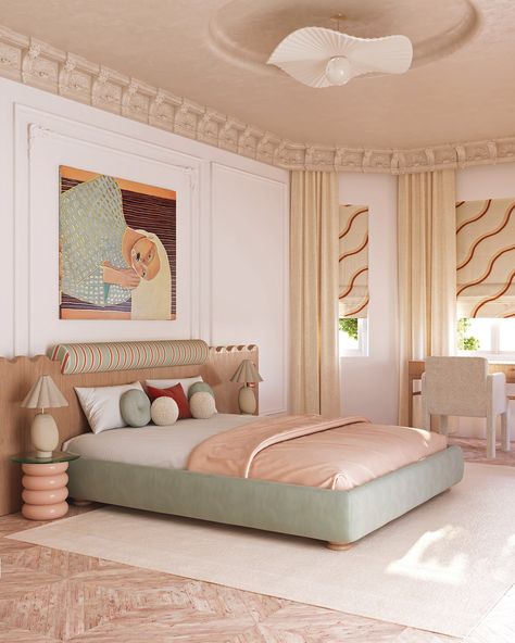 Pastel Bedroom Design